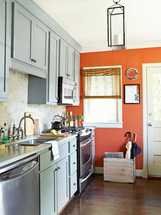 A Punchy Accent Colour<br/><span>can really make a kitchen</span>