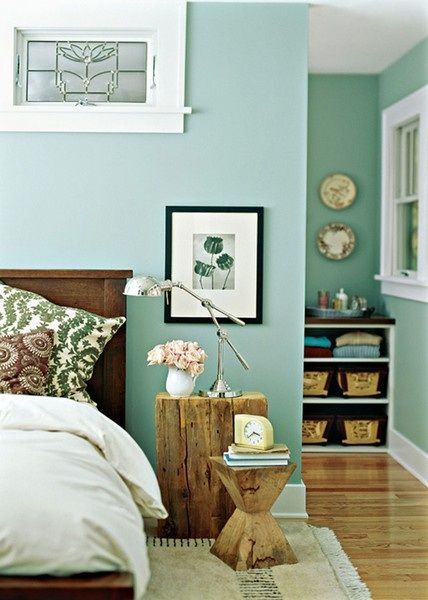 Turquoise Walls: </br><span>A Serene Bedroom</span>